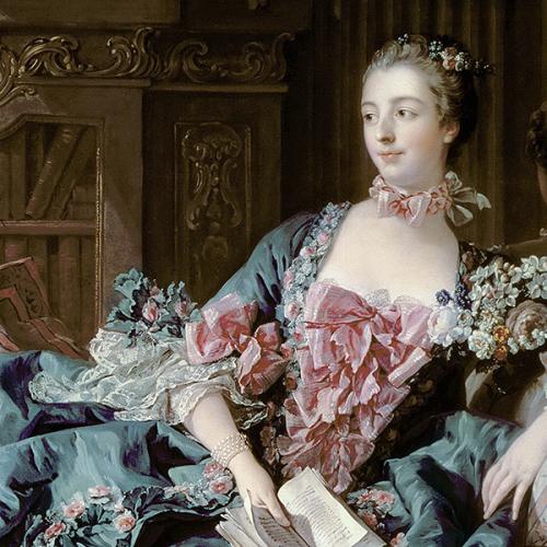 Belle demoiselle au Louvre